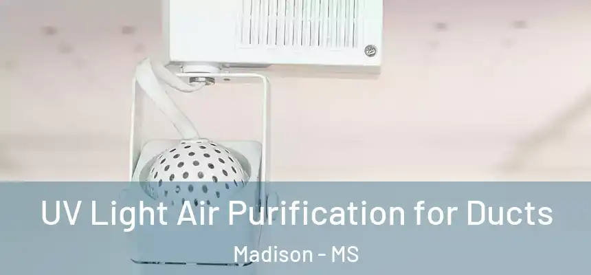  UV Light Air Purification for Ducts Madison - MS